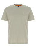 Beige Logo T-Shirt 1