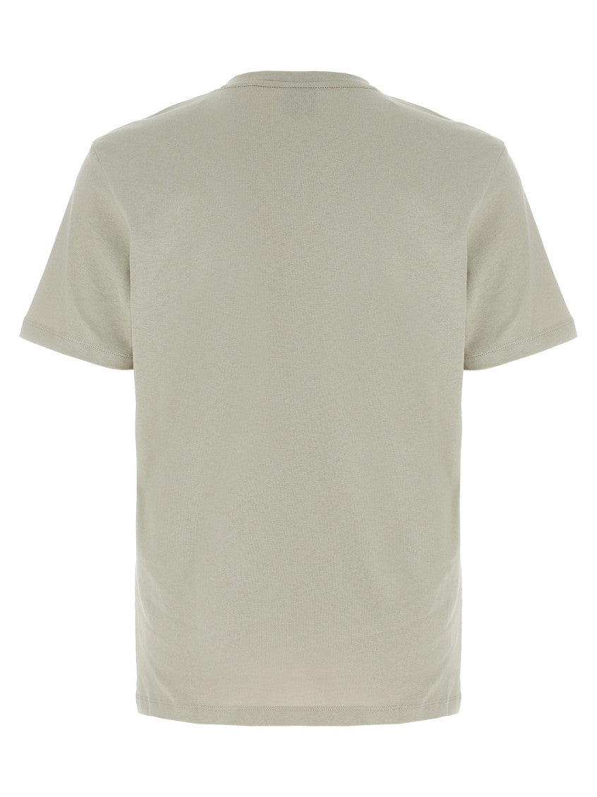 Beige Logo T-Shirt 2