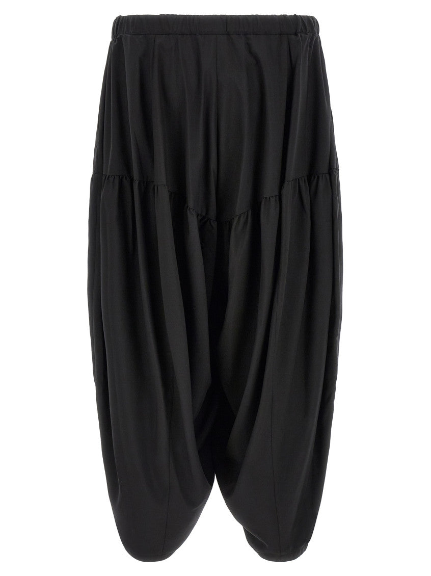 Black Barrel Leg Pants 2