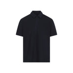 Navy Blue Solid Polo 1