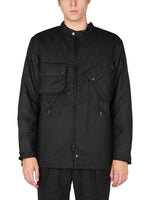 Black Mandarin Collar Jacket 1