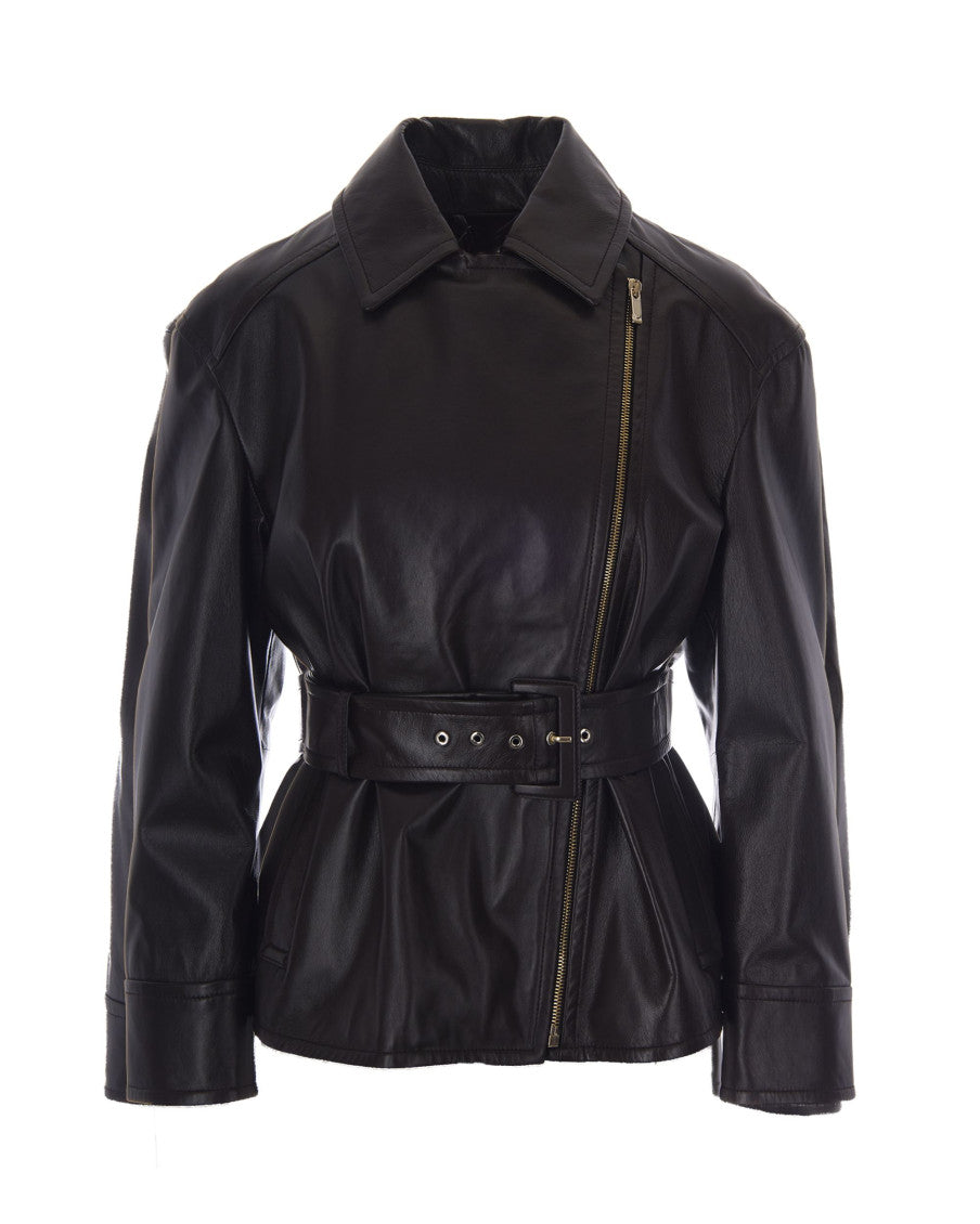 Brown Shirt Collar Jacket 1