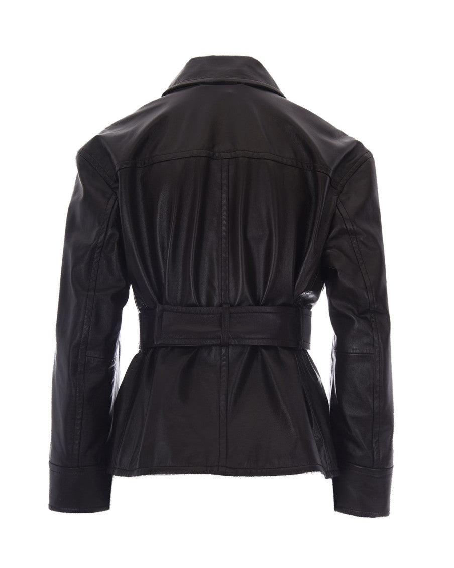 Brown Shirt Collar Jacket 2