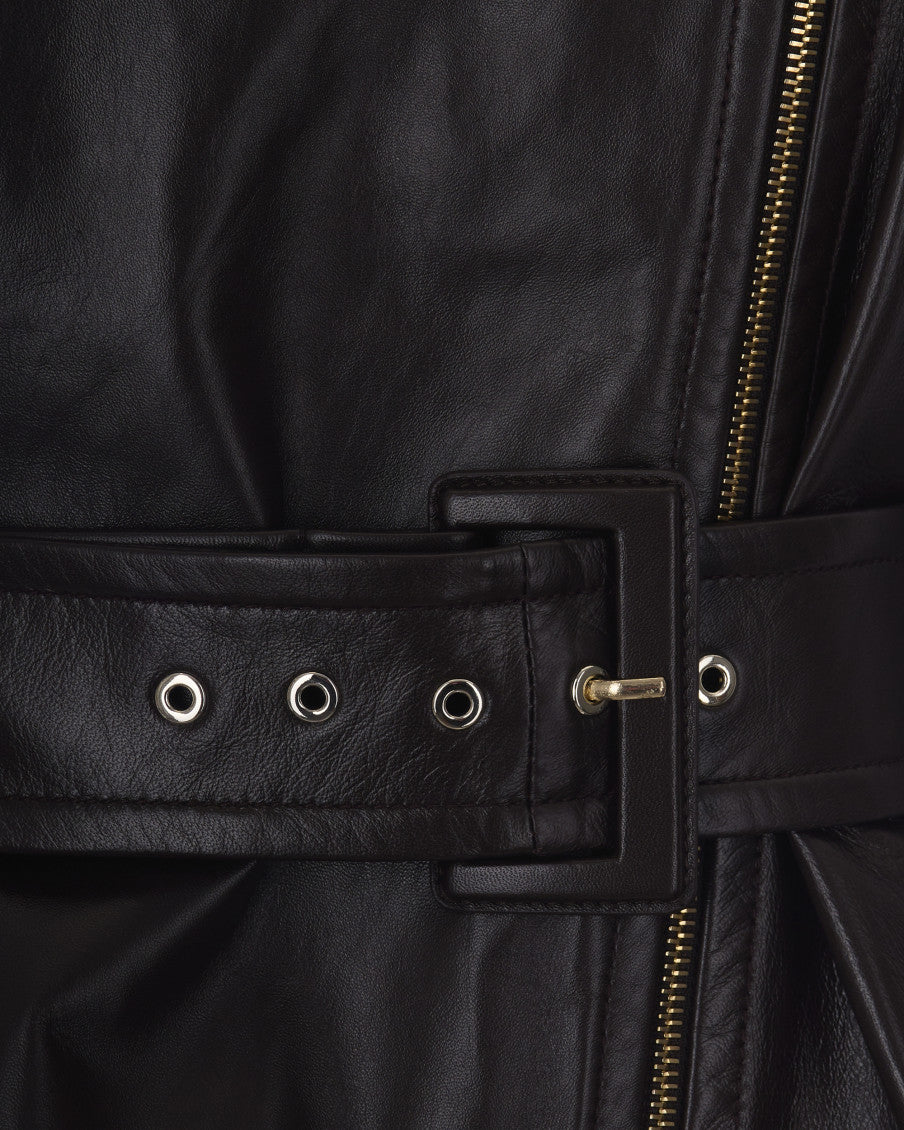 Brown Shirt Collar Jacket 3