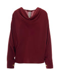Red Cowl Neck Top 1