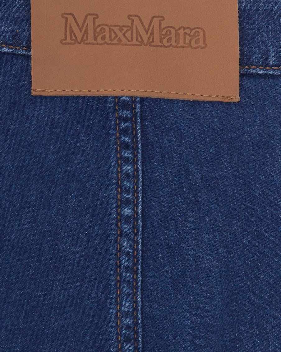 Blue Relaxed High Rise Jeans 3