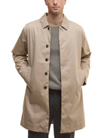 Beige Buttoned Coat 1