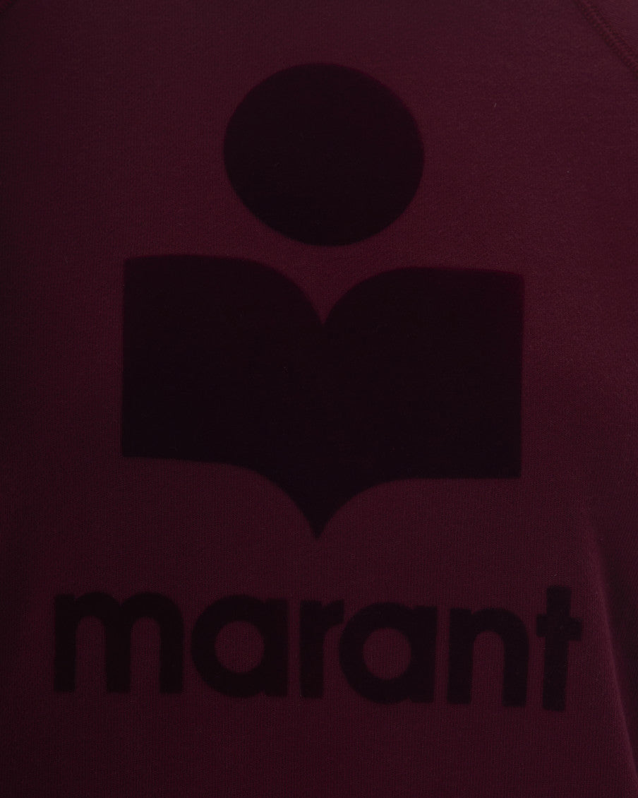Maroon Logo Crew Neck Sweatshirt 3