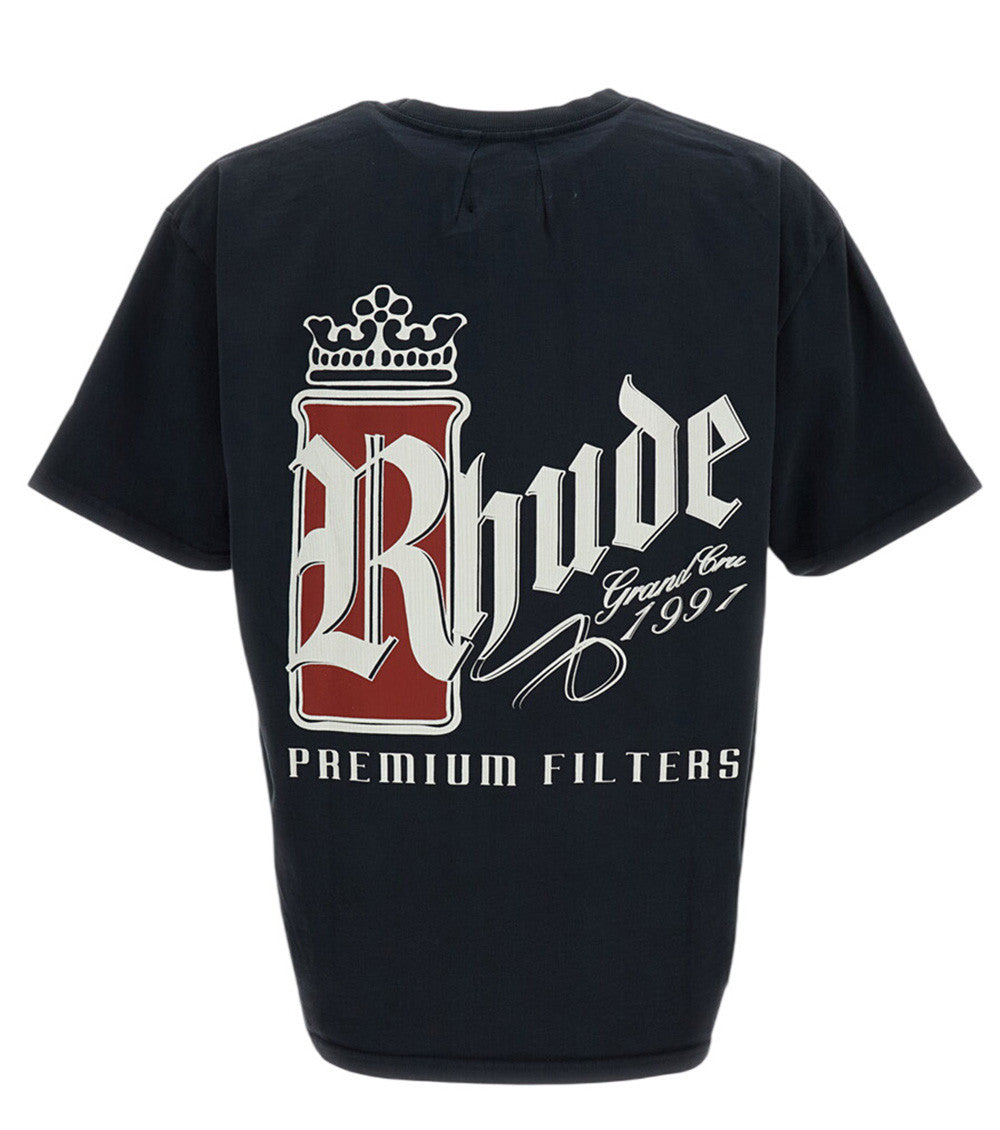 Black Crew Neck T-Shirt 2