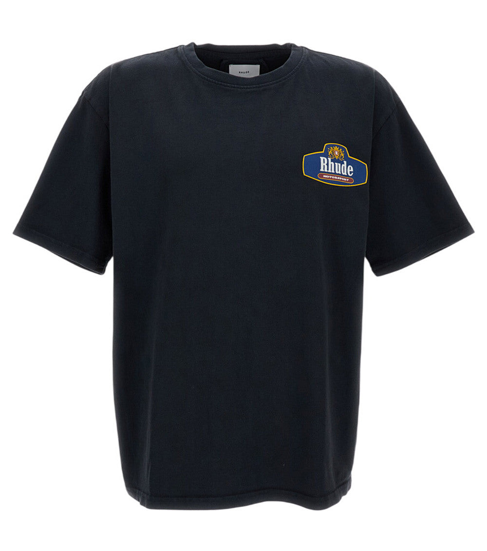 Black Crew Neck T-Shirt 1