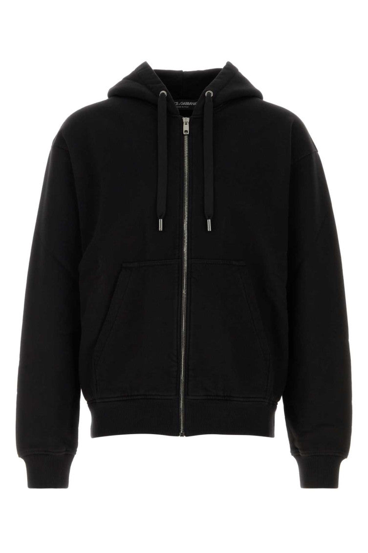 Black Regular Hoodie 1