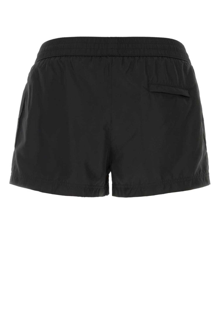 Black Logo Swim Shorts 2