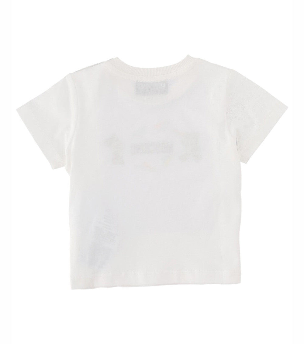 Babies White Graphic T-Shirt 2