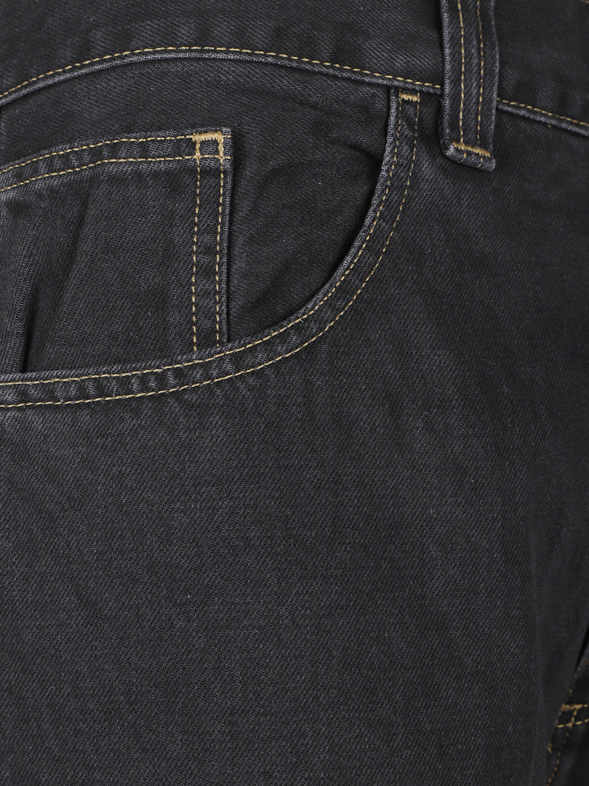 Black Mid Rise Jeans 3