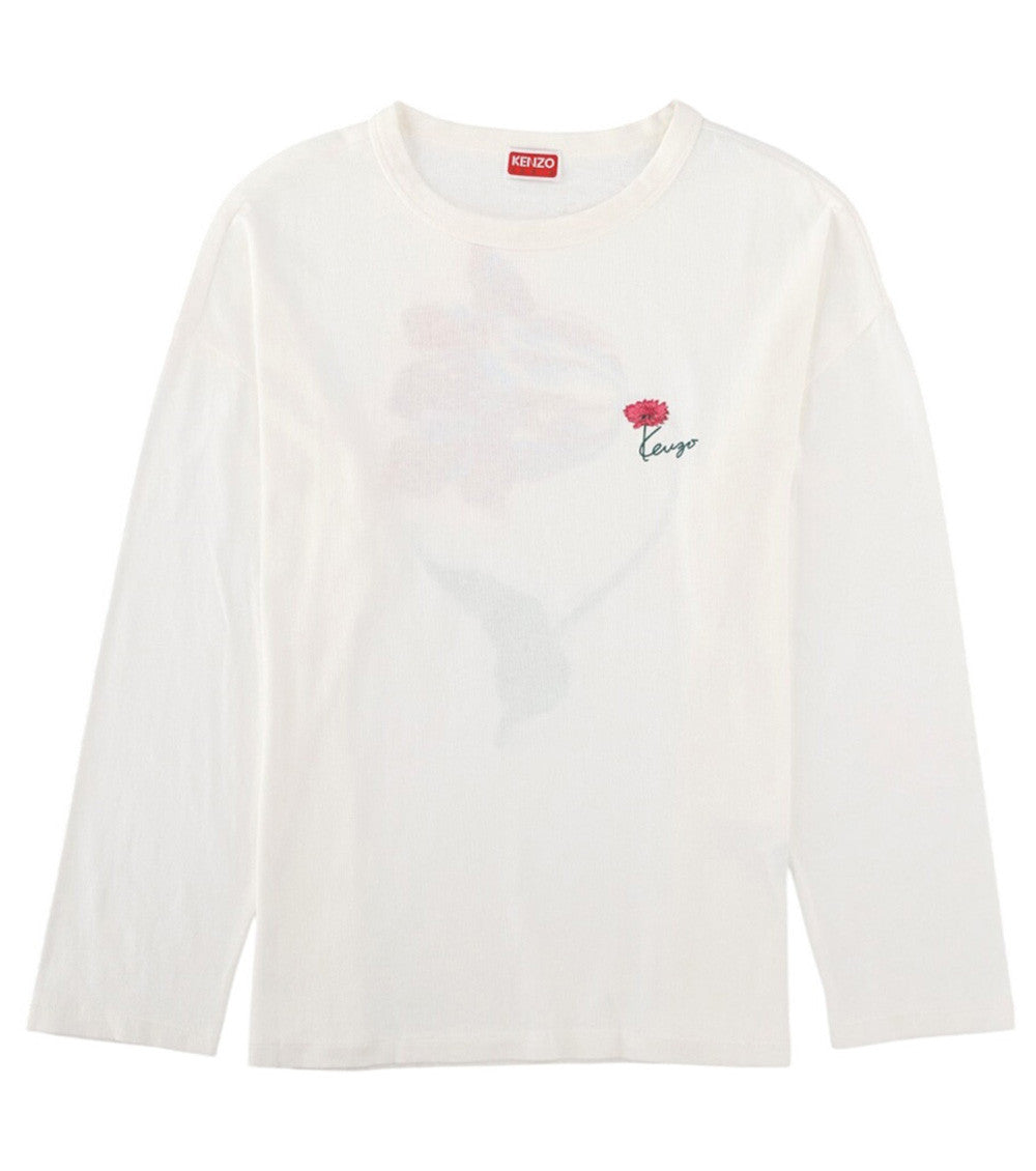 White Graphic Crew Neck T-Shirt 1