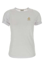 White Logo Crew Neck T-Shirt 1