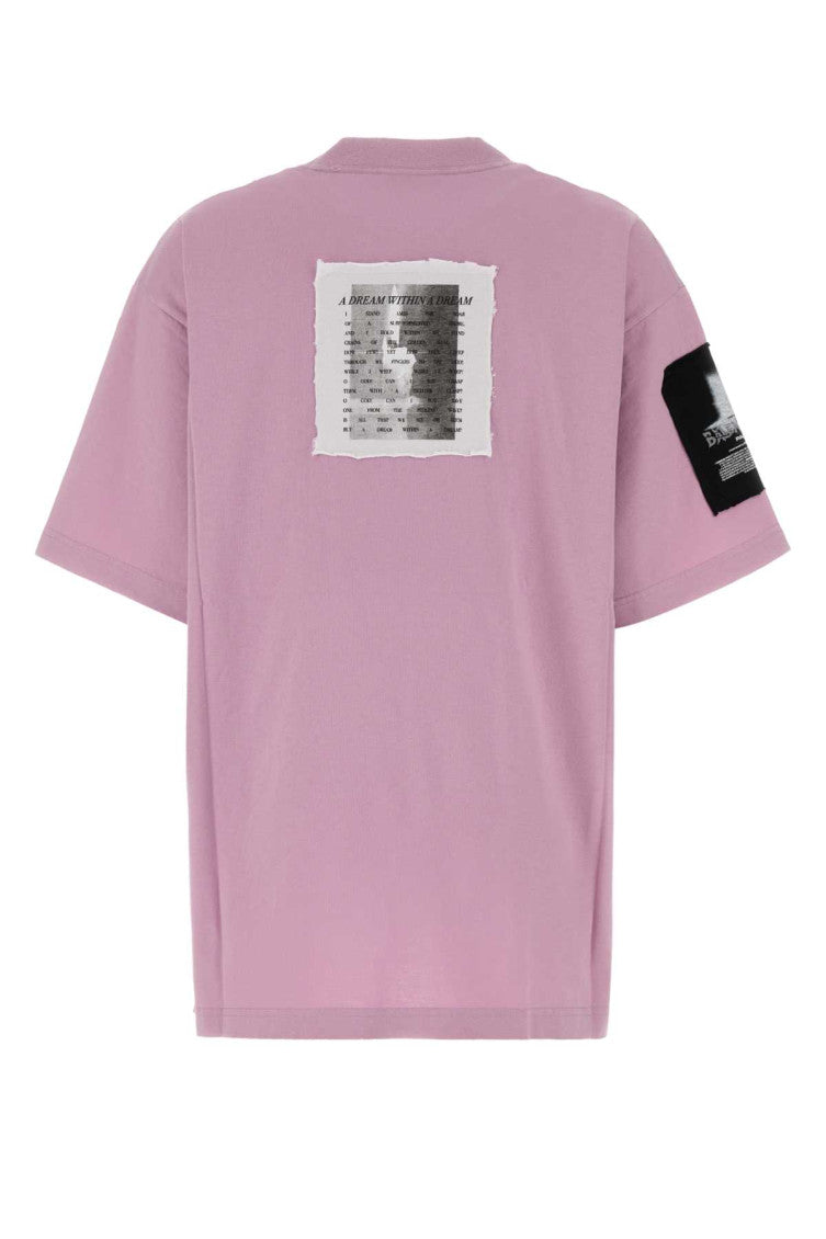 Pink Graphic Crew Neck T-Shirt 2