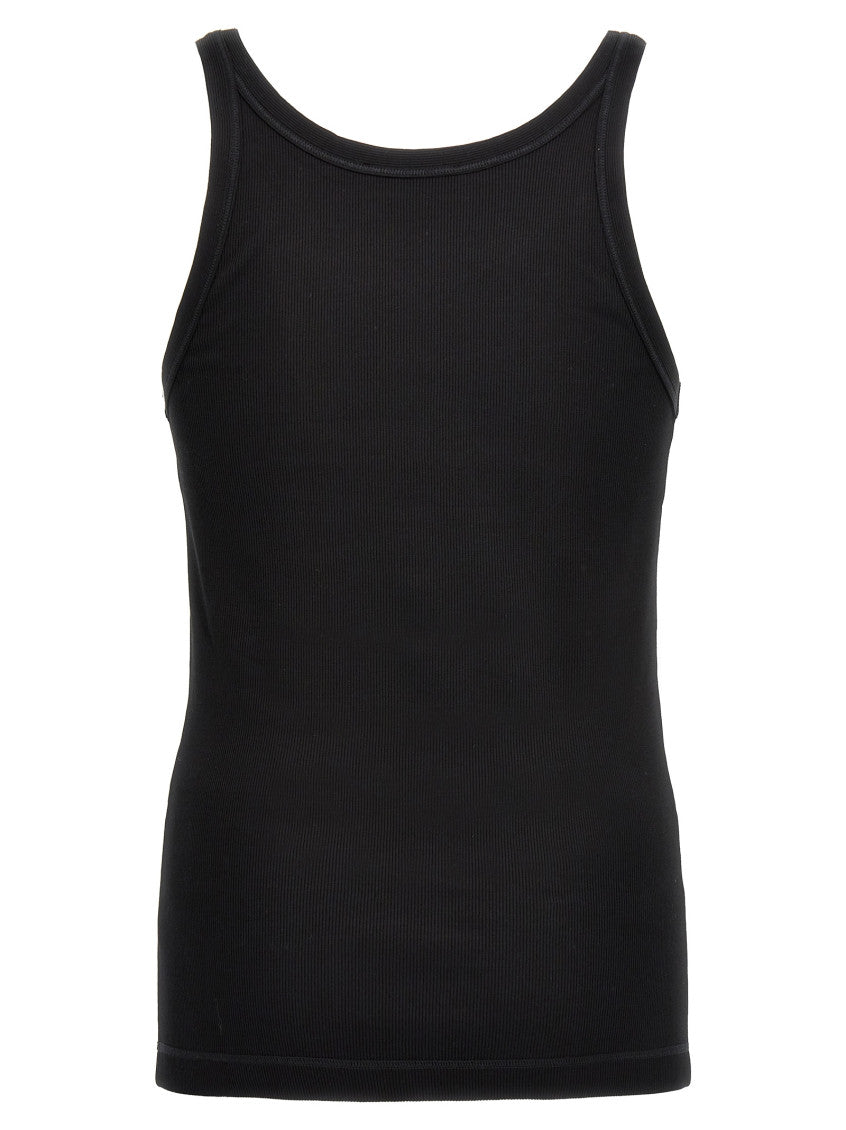 Black Knitted Tank Top 2