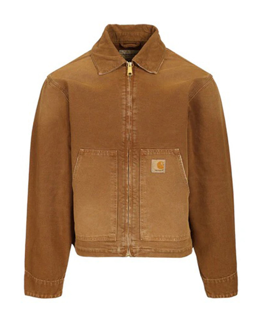 Brown Shirt Collar Jacket 1