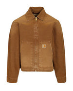 Brown Shirt Collar Jacket 1