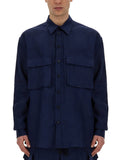 Navy Blue Oversized Shirt 1