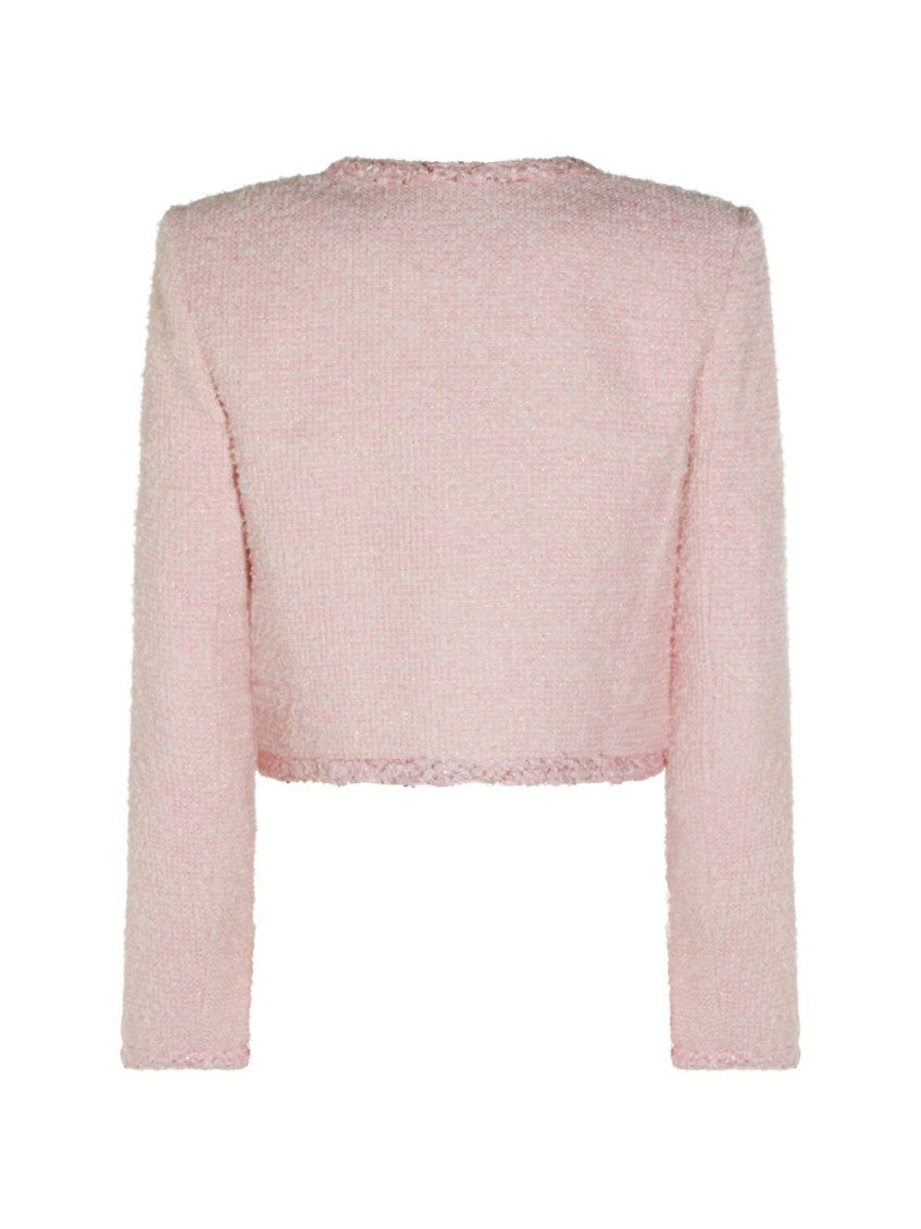 Light Pink Textured Jacket 2