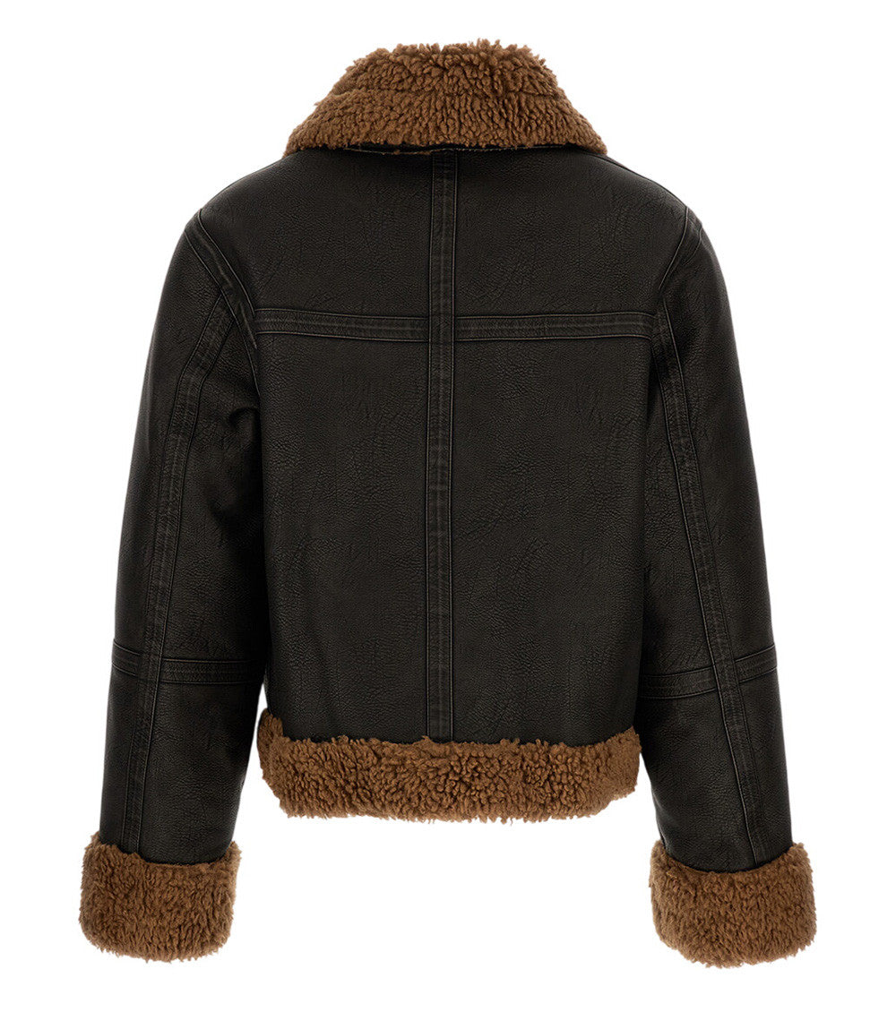 Dark Brown Solid Jacket 2