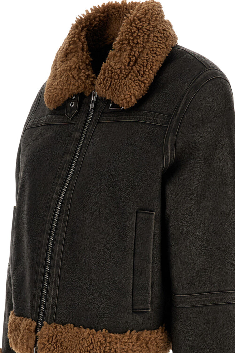 Dark Brown Solid Jacket 3