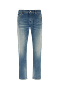 Blue Slim Mid Rise Jeans 1