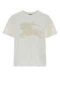 White Logo Crew Neck T-Shirt 1