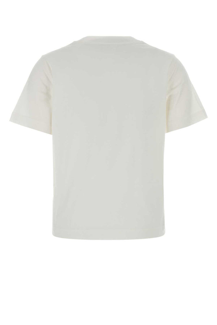 White Logo Crew Neck T-Shirt 2