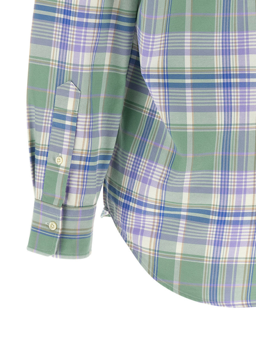 Green Regular Check Shirt 4