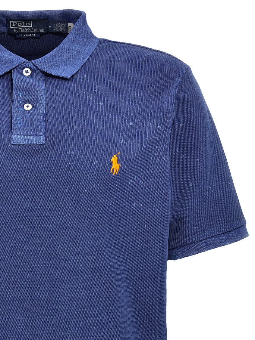 Navy Blue Logo Polo 3