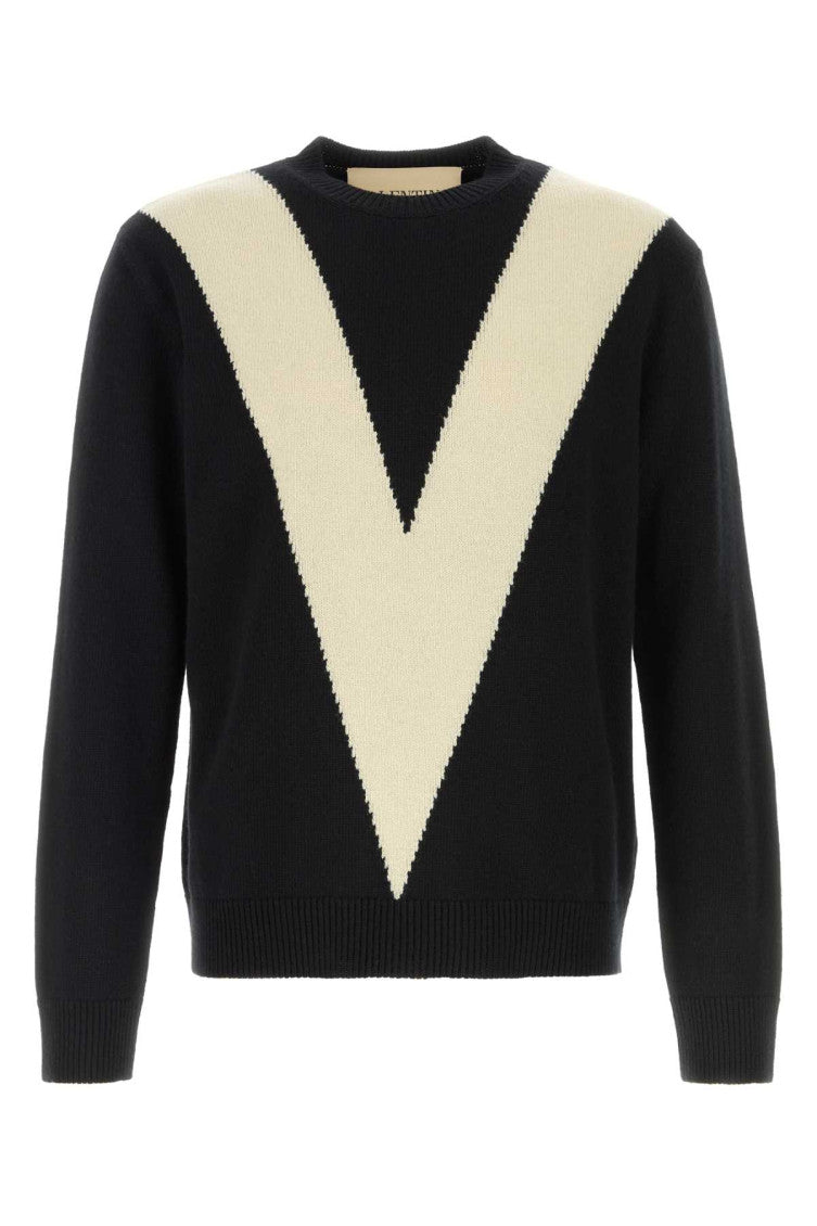 Black Crew Neck Sweater 1