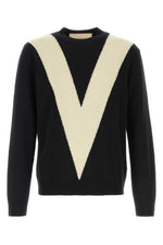 Black Crew Neck Sweater 1