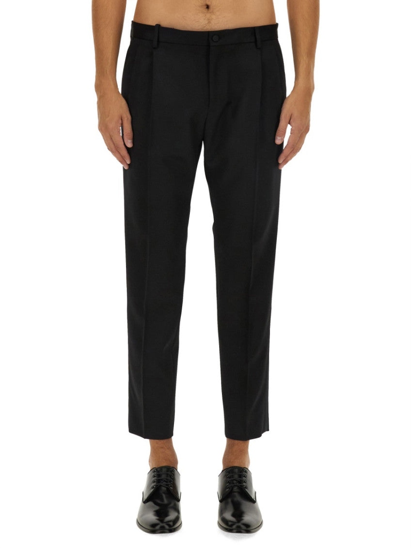 Black Pleated Pants 1