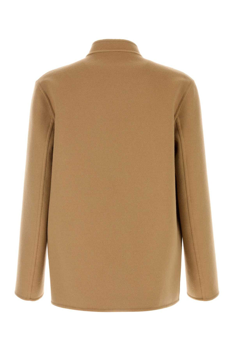 Light Brown Solid Jacket 2