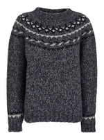Grey Knitted Sweater 1