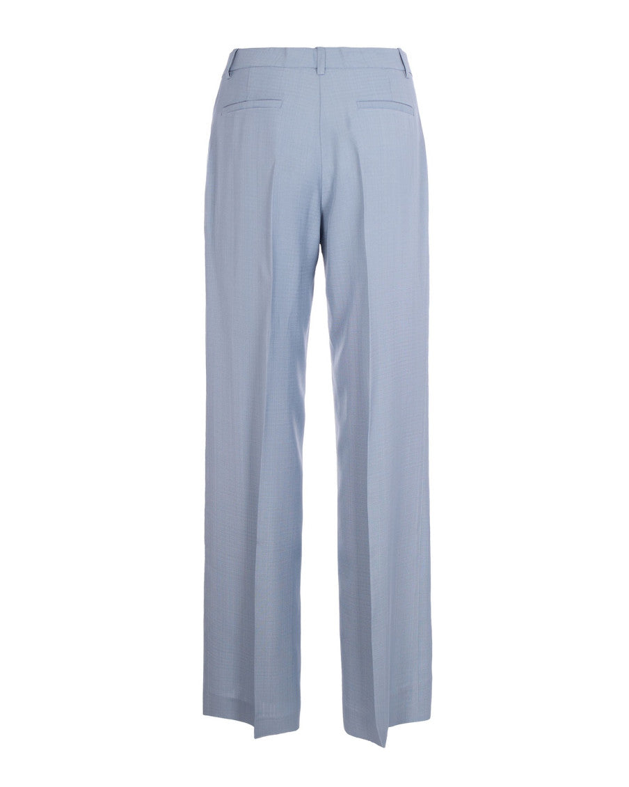Light Blue Straight Pants 2