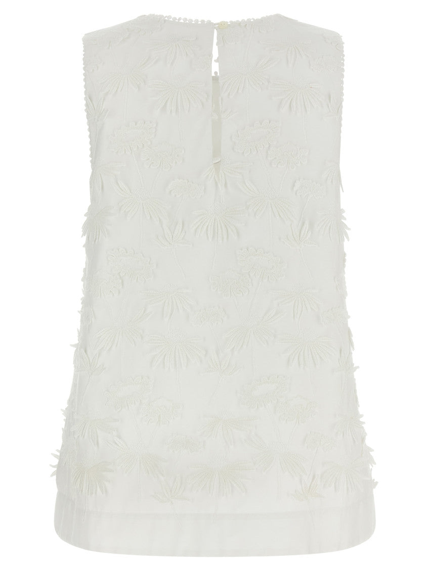 White Embroidered Top 2