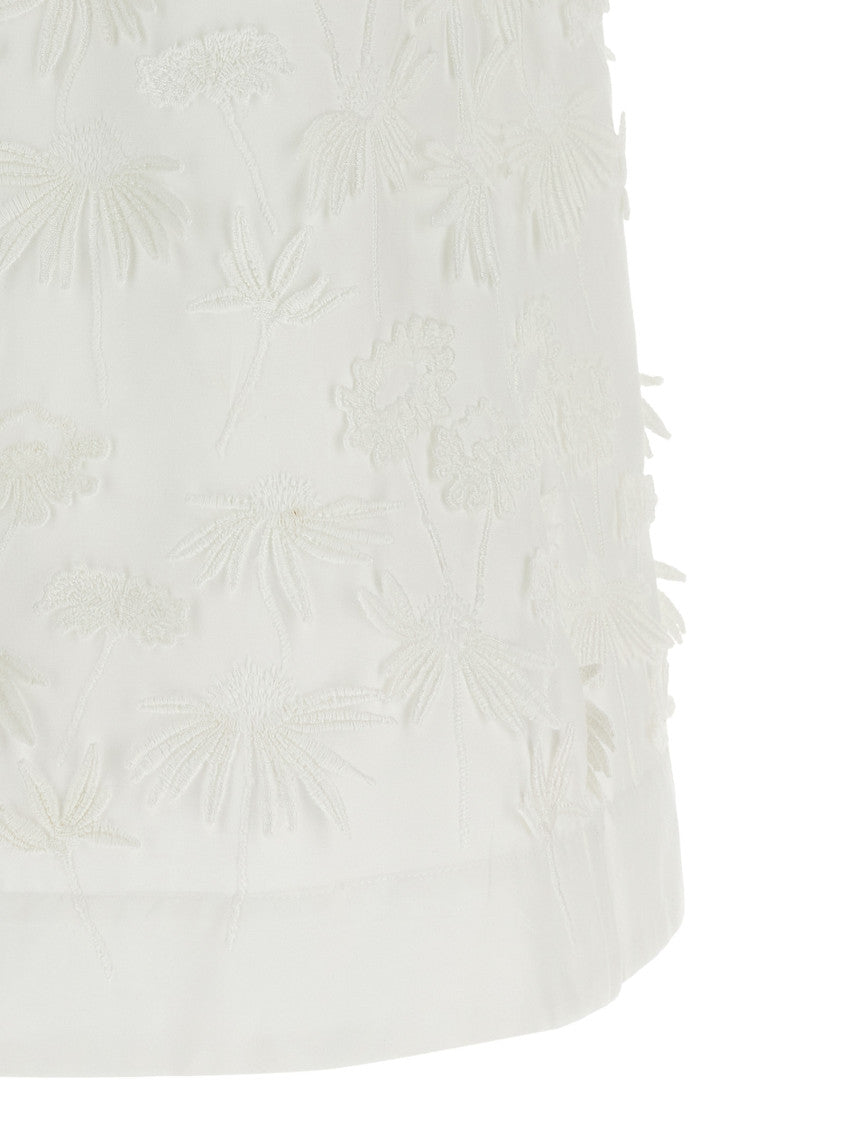 White Embroidered Top 4