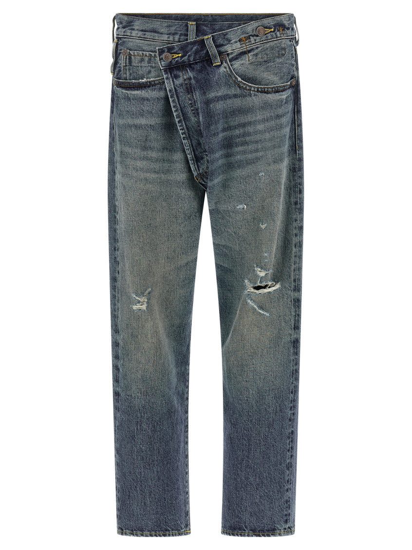 Blue 'Crossover' jeans 1