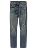 Blue 'Crossover' jeans 1