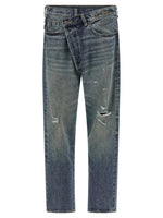 Blue 'Crossover' jeans 1