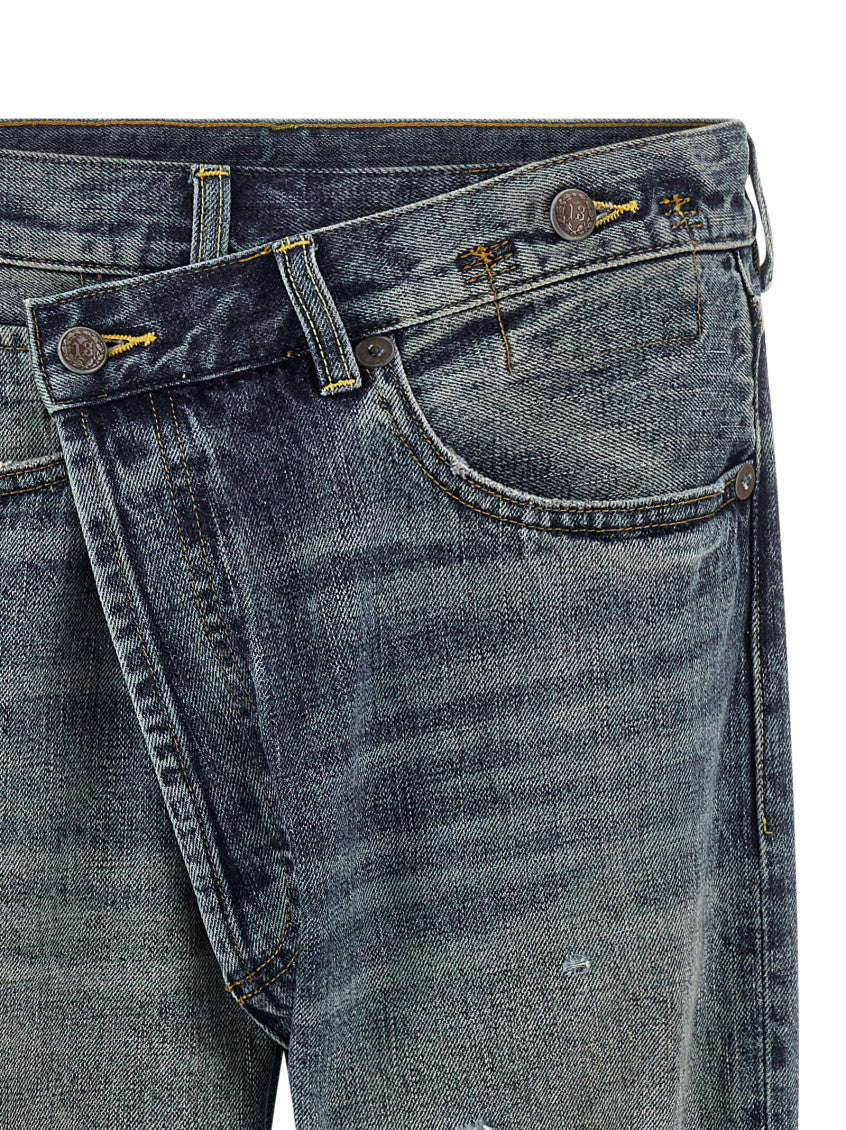 Blue 'Crossover' jeans 3
