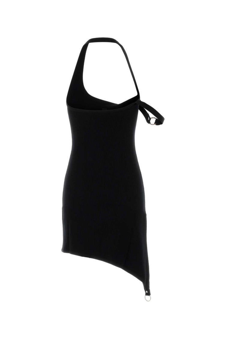Black Asymmetrical Dress 2