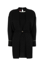 Black crepe dress 1