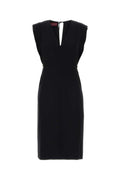 Black Horsebit Midi Dress 1