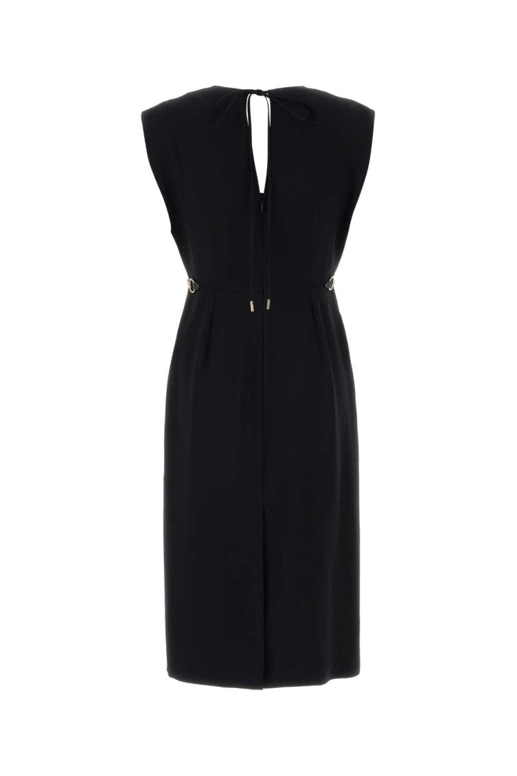 Black Horsebit Midi Dress 2