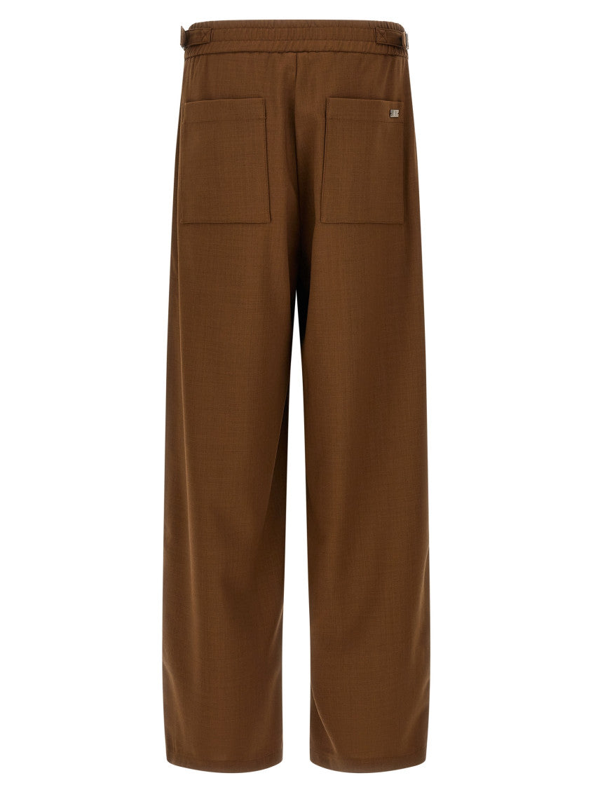 Brown Wool Pants 2